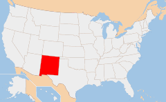 new mexico map